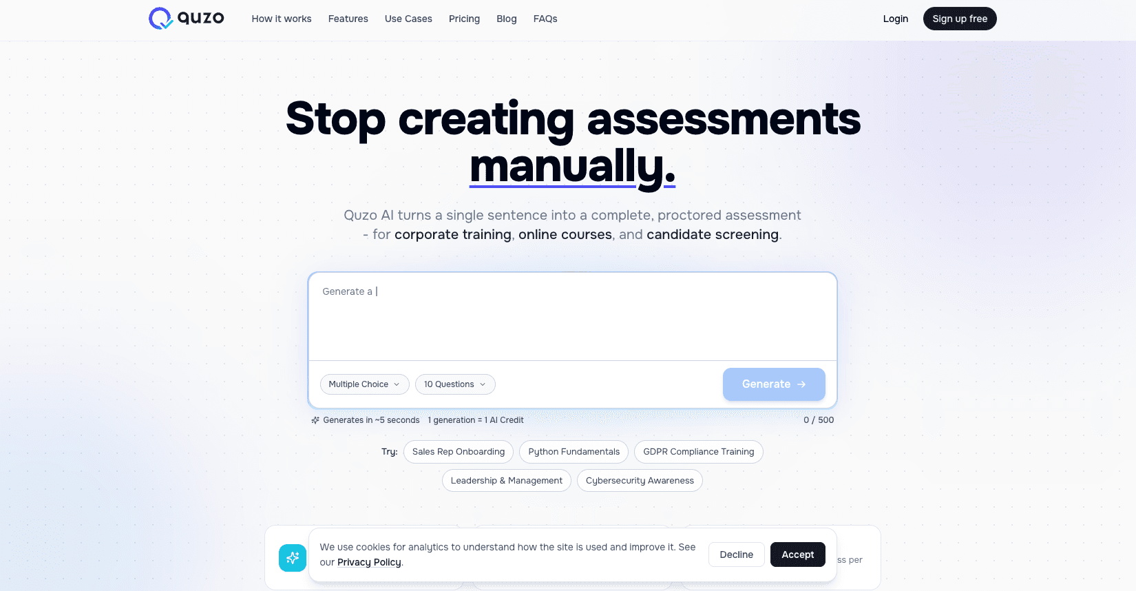 Quzo.ai — screenshot 1 of 6