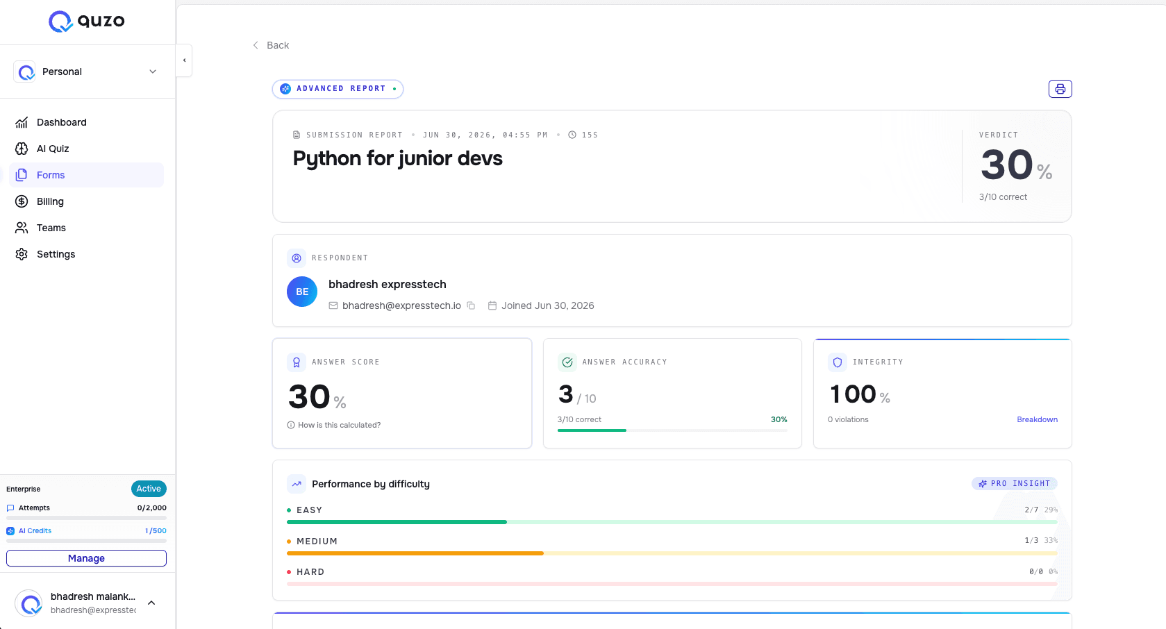 Quzo.ai — screenshot 5 of 6