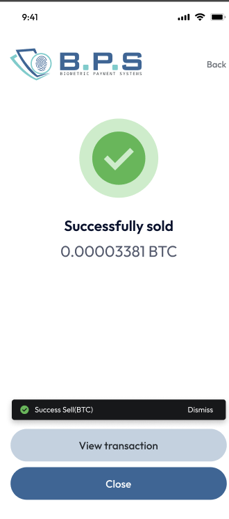 BPS Trading Platform — Interface 01