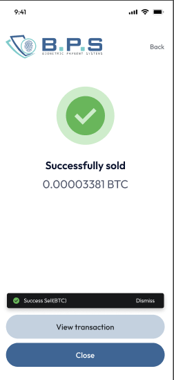 BPS Trading Platform — Interface 15