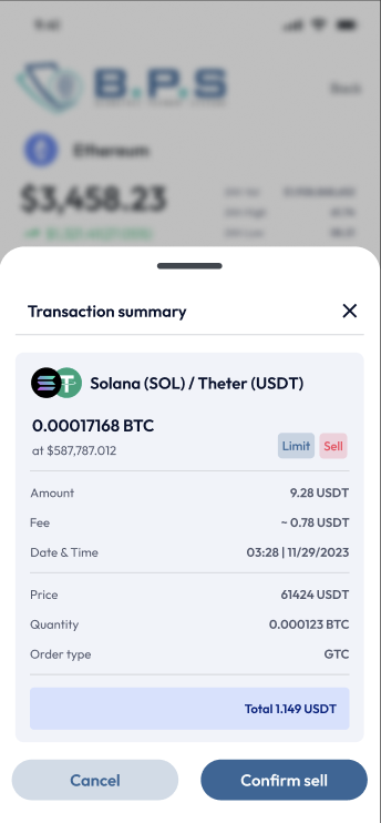 BPS Trading Platform — Interface 04