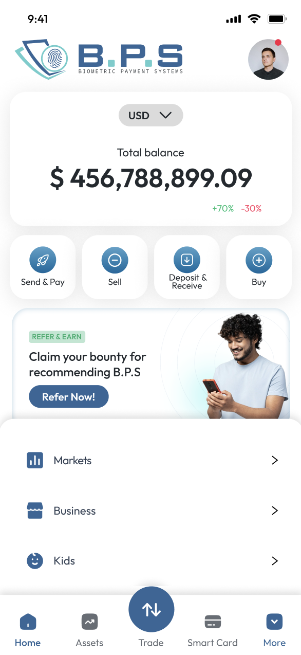 BPS Trading Platform — Interface 05